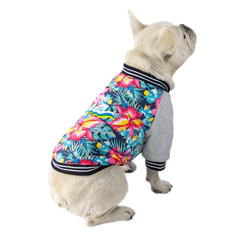 Stretchy Printed Pet Dog Onesie
