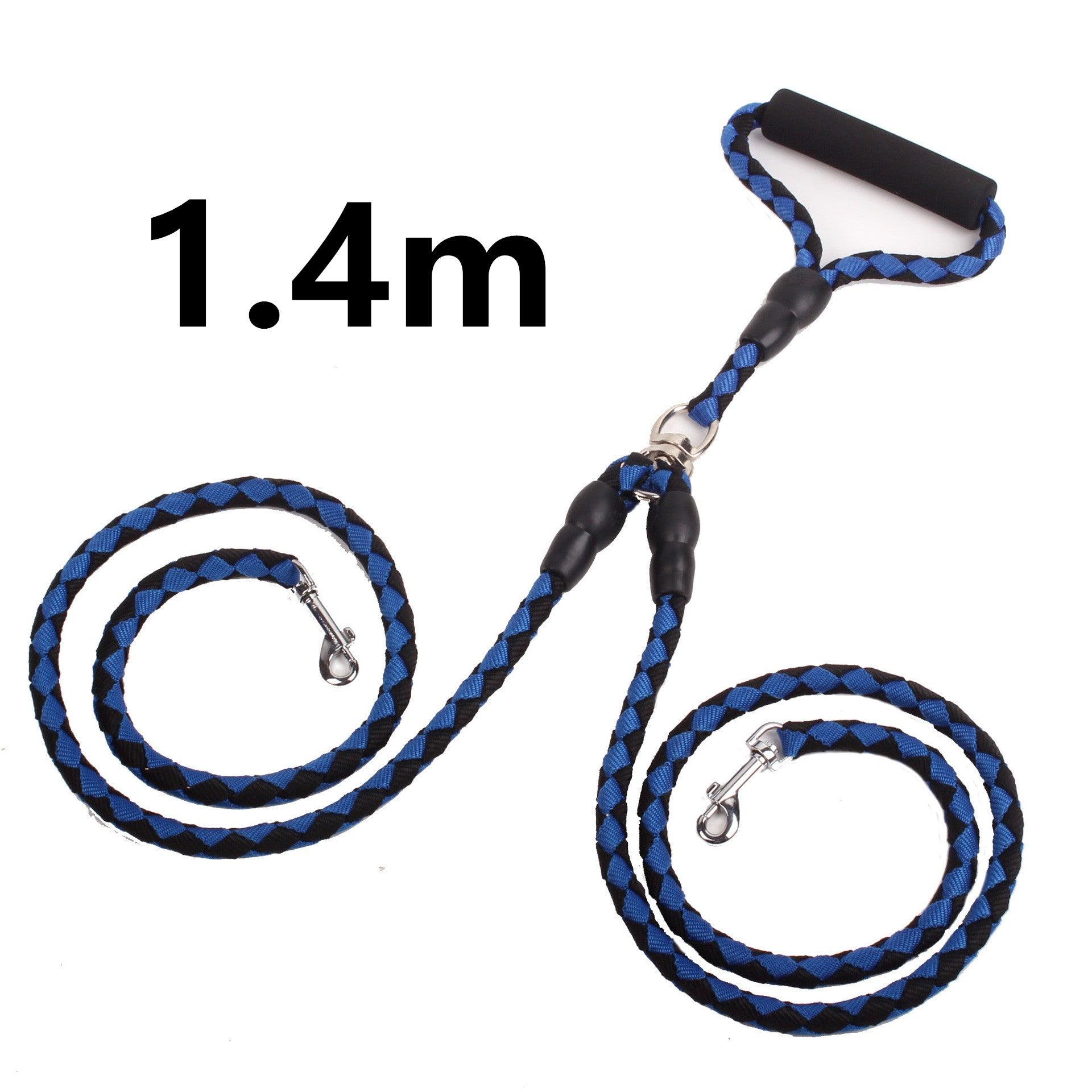 Ultimate Dual-Handle Dog Walking Leash - Premium Quality, Reflective Rope For Optimal Safety