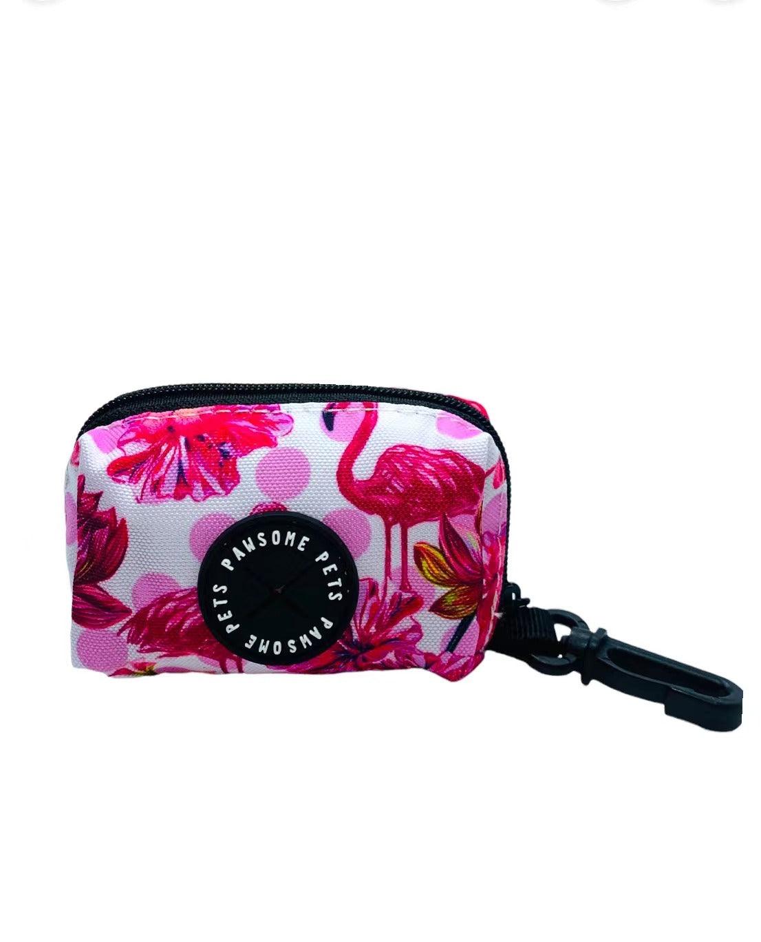 WASTE BAG HOLDER-HAWAII FLAMINGO