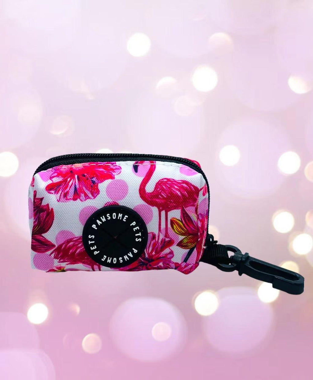 WASTE BAG HOLDER-HAWAII FLAMINGO