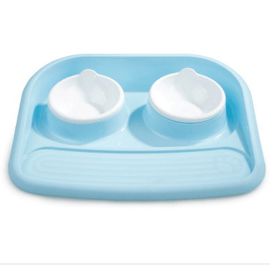 Eco-Friendly Dual-Purpose Pet Bowl - Non-Slip, Anti-Knock Design For Hassle-Free Feeding And Hydration